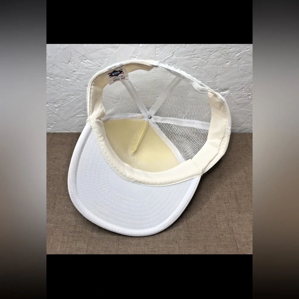 KFC Trucker Hat Creamy Ivory Mesh Back Snapback Nissin Cap